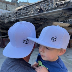 Matching Flat-Billed Trooper Hats