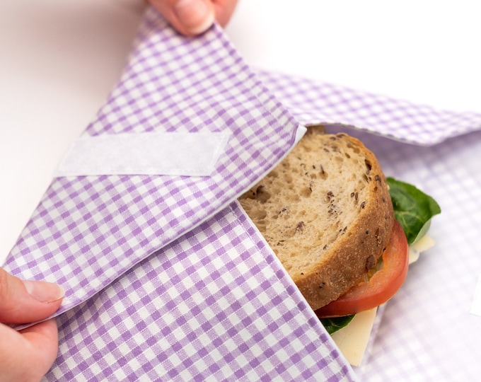 Reusable Sandwich and Food Wrap, Eco-friendly Sustainable Living, Zero Waste Plastic Free