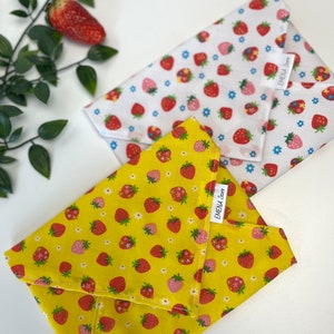 Set of 2 Reusable Sandwich Wrap, Eco-friendly Sandwich Bag, Reusable Snacks Bag, Sustainable Living, Zero Waste Plastic Free 画像 4