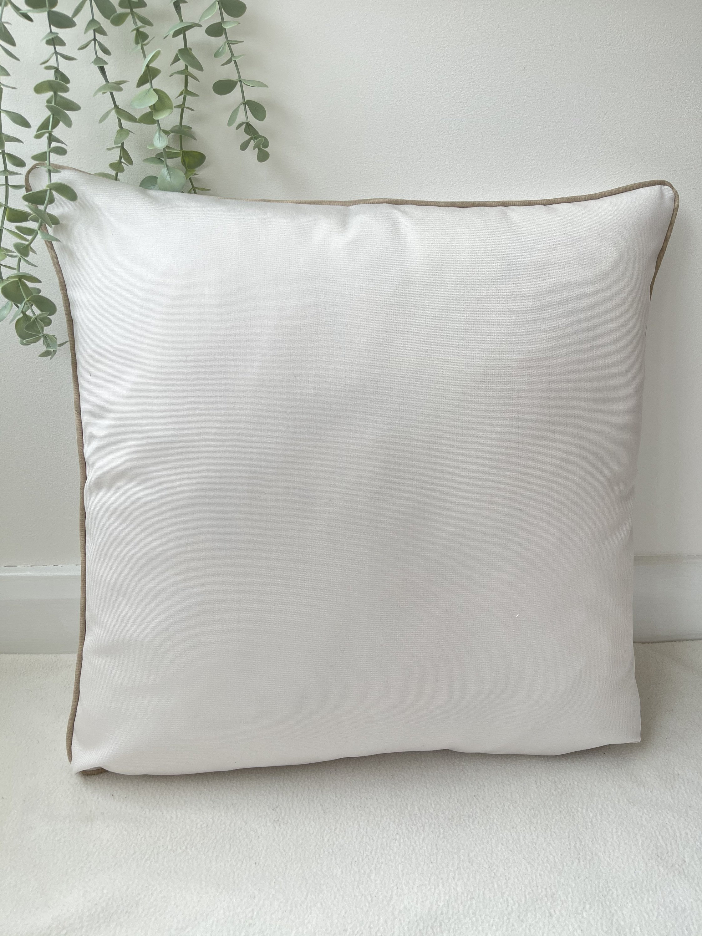 Luxury White Outdoor Scatter Cushions Perfect for Outdoor Etsy UK