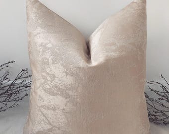Luxury Rose Pink Cream Scatter Cushion, Luxury Pink Square Cushion, New Home  - Style 28