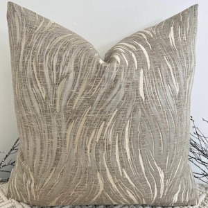 Style No. 135 - Luxury Bronze Taupe Cushion for a bed, beds, sofa, sofa set, bed set, textured cushion. From The Couture Cushion