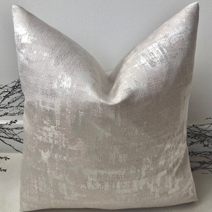 Style No. 83 - Luxury Rose Pink Neutral Textured Effect Cushion Pillow Cover for sofa - From The Couture Cushion