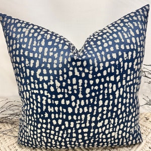 Style No. 183 - Luxury Navy gold textured scatter cushions, sofa set, bed set, cushion, handcrafted by The Couture Cushion