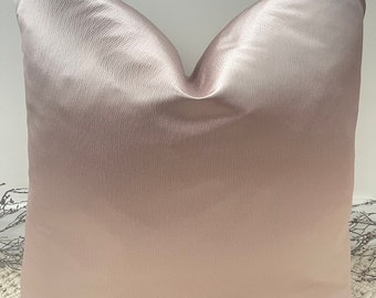 Style No. 34 - Luxury Baby Pink Sheen Textured Cushion Pillow Cover for sofa bed throw - From The Couture Cushion
