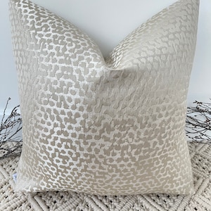 Style No. 87 - Luxury Champagne Cushion Pillow Cover for sofa bed throw - From The Couture Cushion