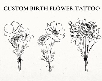 Download Flower Tattoo Svg Etsy