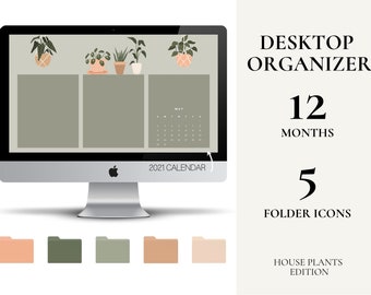 Desktop Organizer Wallpaper Etsy