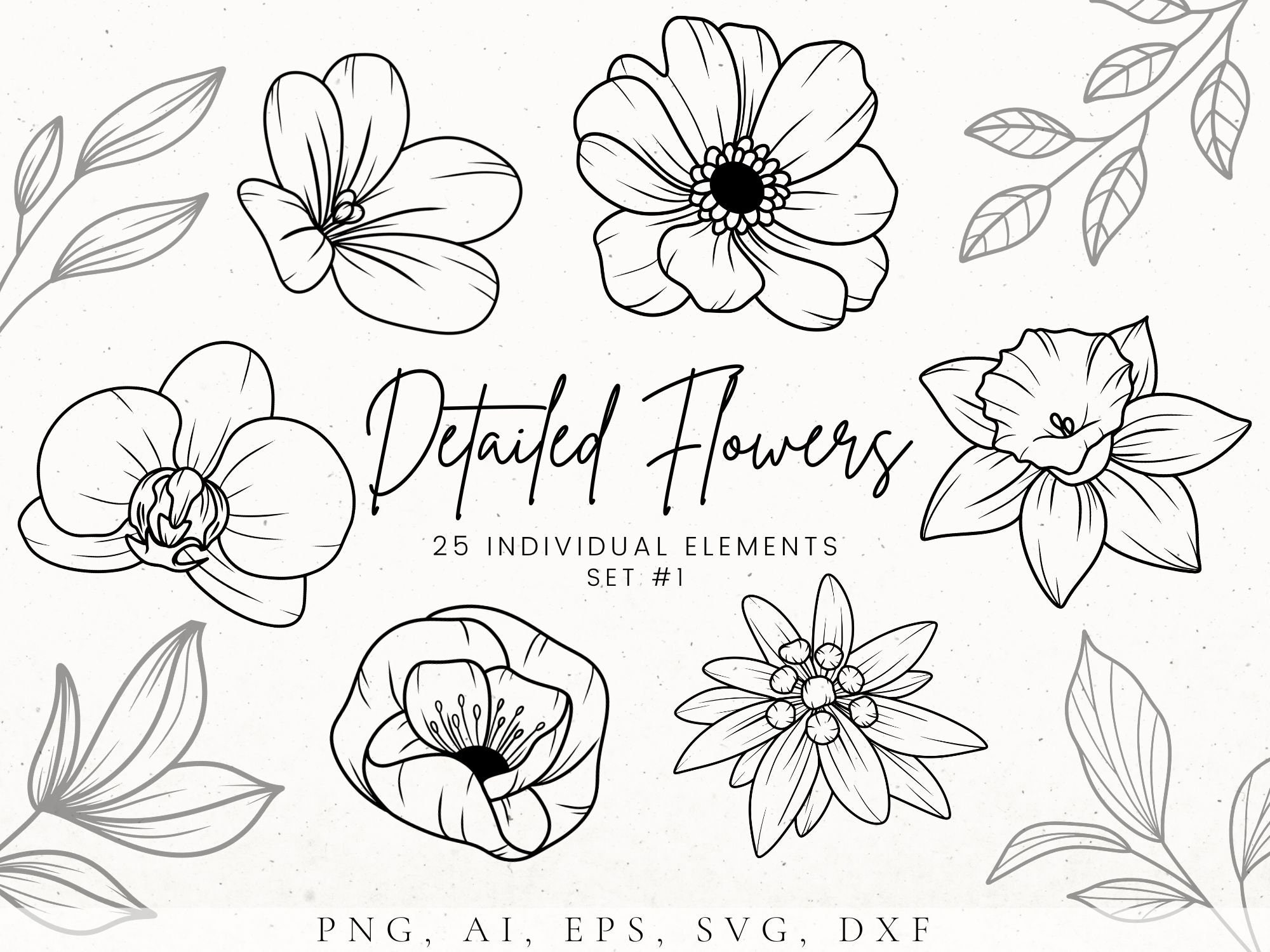 Flower Tattoo Stencil Designs - wide 7