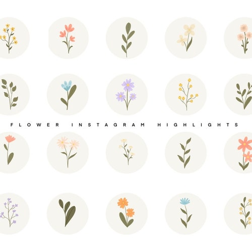 Plant Instagram Highlight Covers Etsy