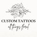see more listings in the Tattoo Designs section