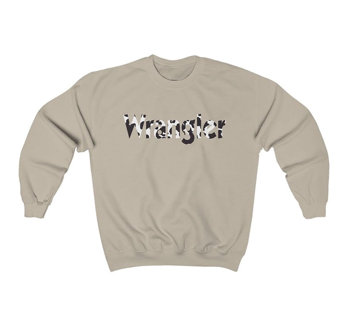 cowhide sweatshirt