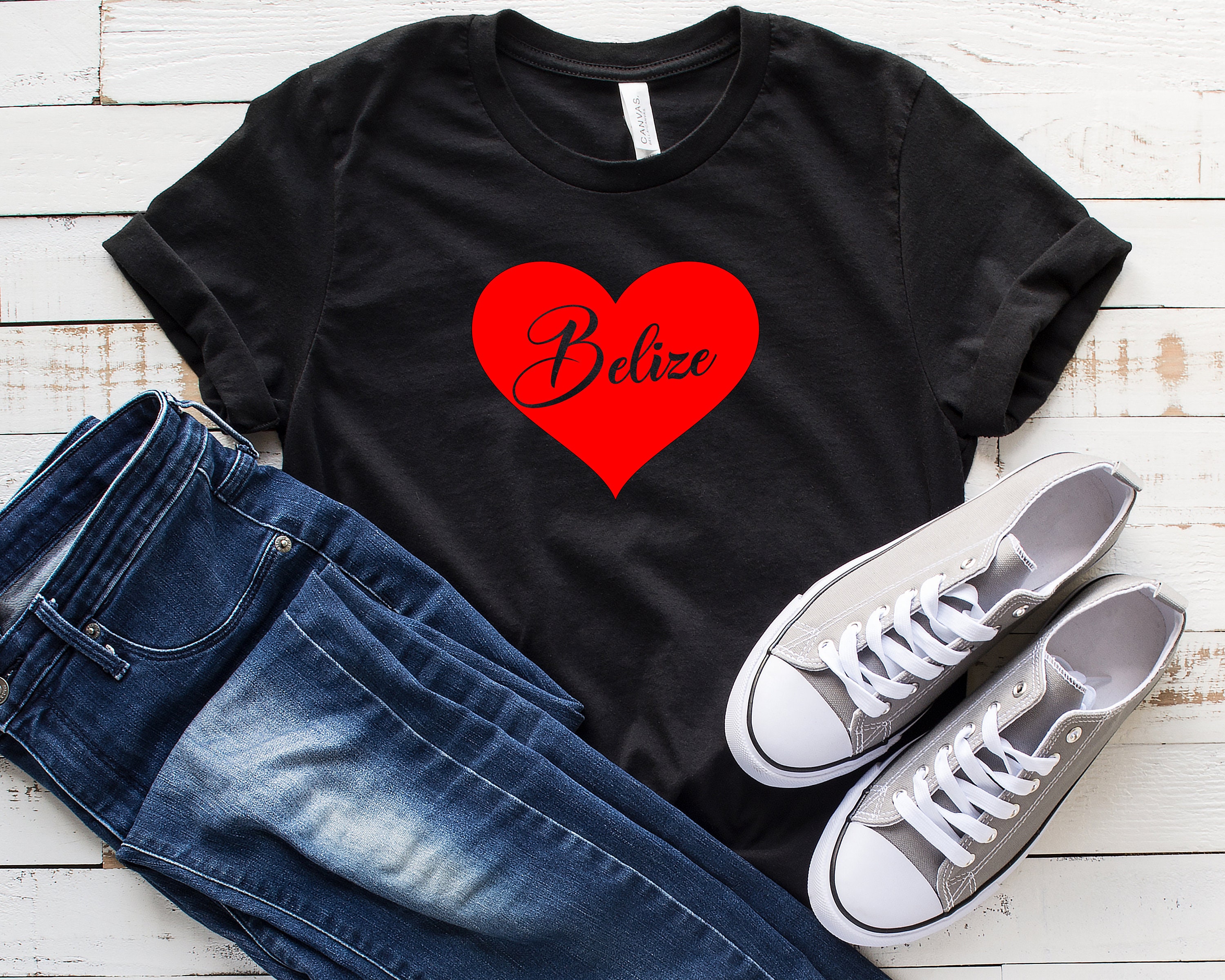 I Love Heart Belize T-Shirt