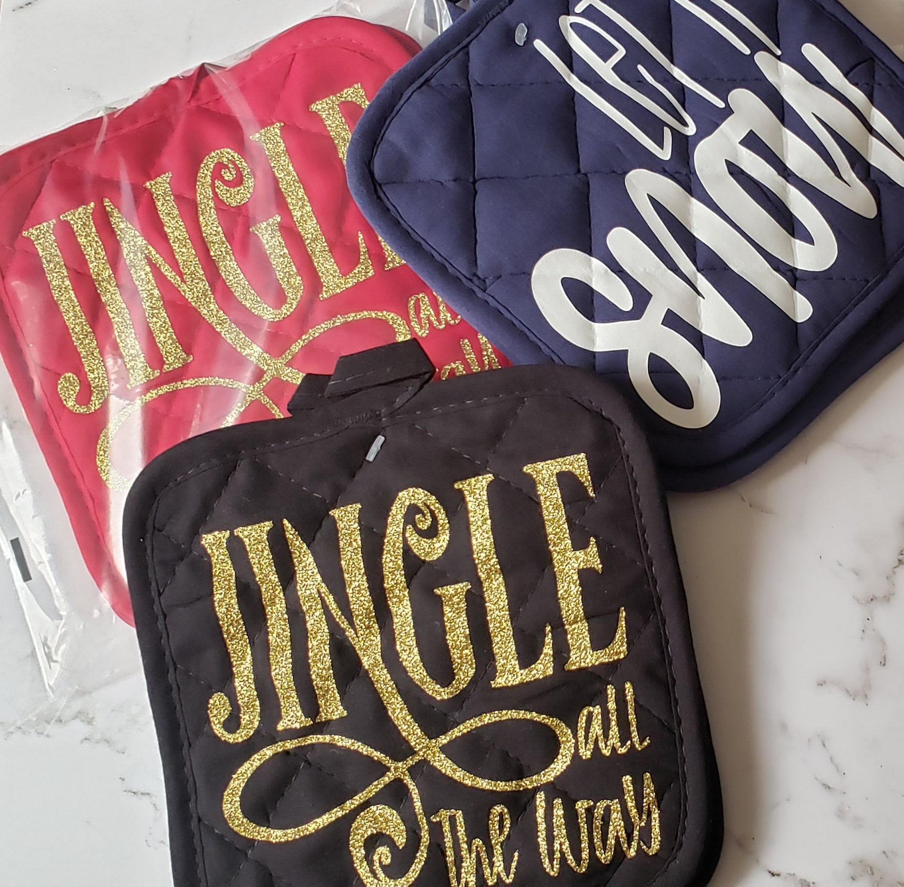 Christmas Pot Holders - Etsy
