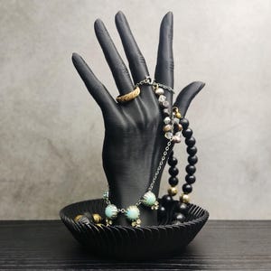 Ring Holder Jewellery Stand - Jewelry Organizer, Necklace Display & Earring Holder (Updated)