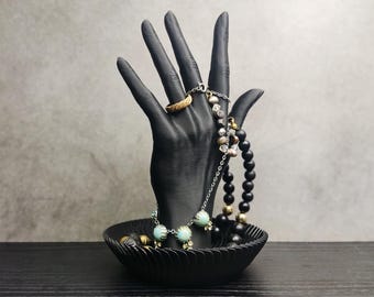 Ring Holder Jewellery Stand - Jewelry Organizer, Necklace Display & Earring Holder (Updated)