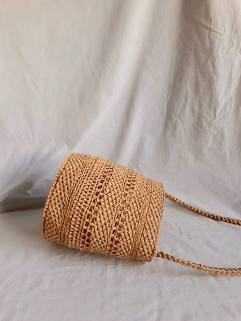 Handmade Charlie Raffia Basket Bag Raffia Bag Handmade Bag Etsy