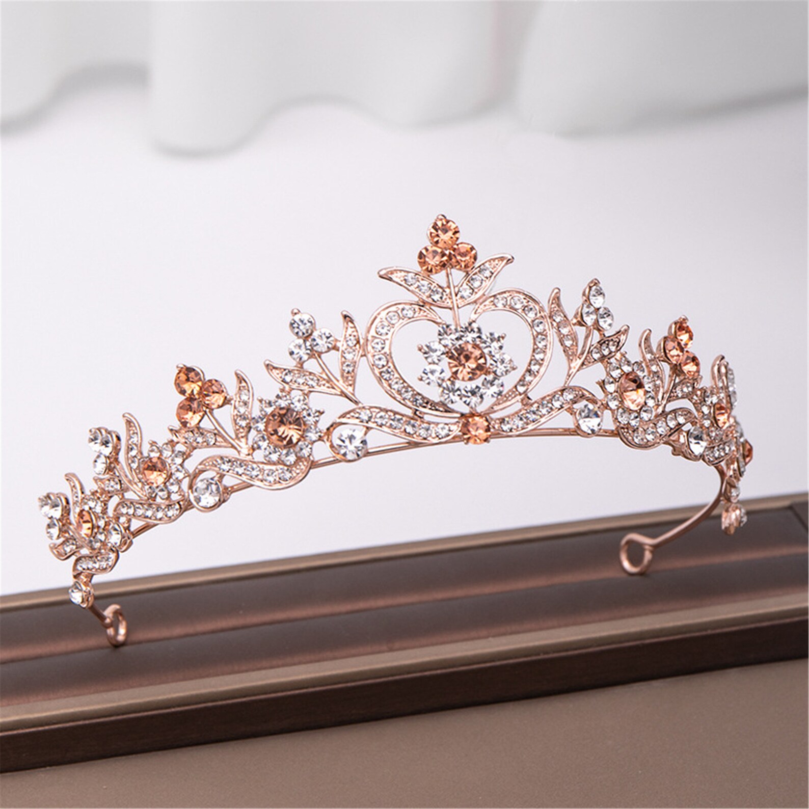 Elegant Wedding Crown For BrideBridal Tiara HeadpieceFairy | Etsy