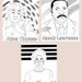 Celebrating Black Artists- 7 Unique Printable Coloring Pages- Black ...