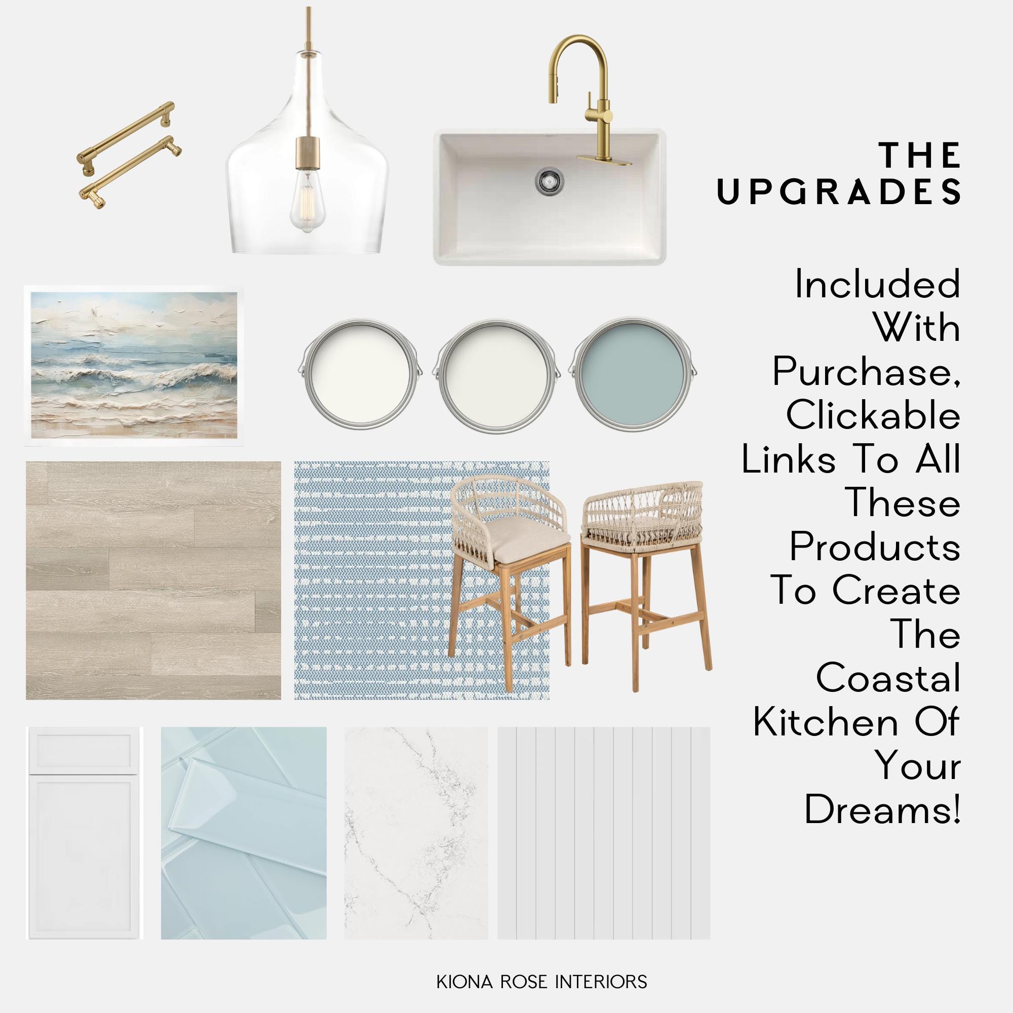 Coastal Kitchen Complete Guide Mood Board Reno Design Modern Beach ...
