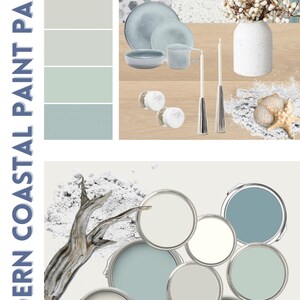 Coastal Color Palette Benjamin Moore Pale Blue English Country House ...