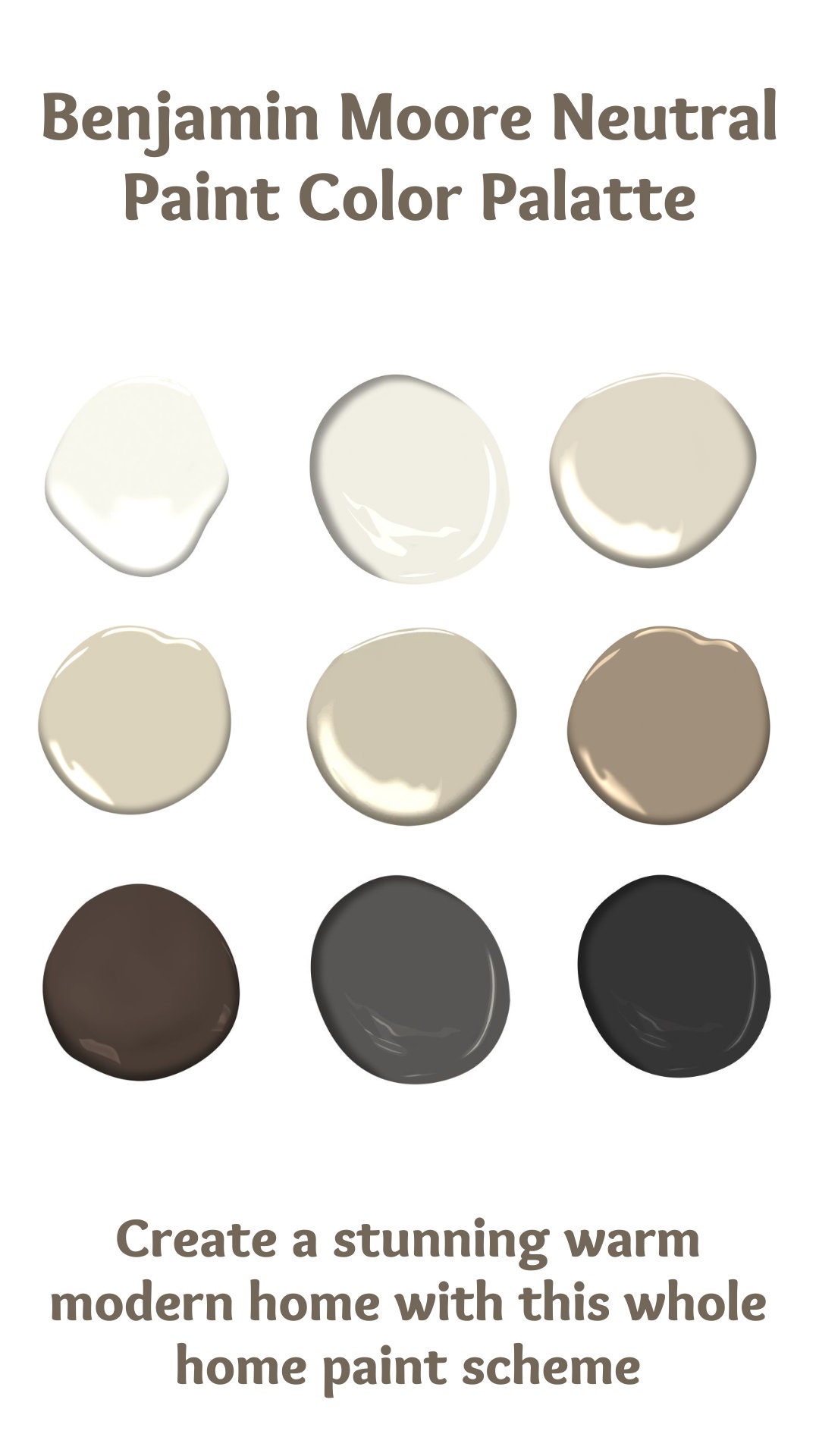 Benjamin Moore Paint Palette Mountain House Interior Paint Color Scheme ...