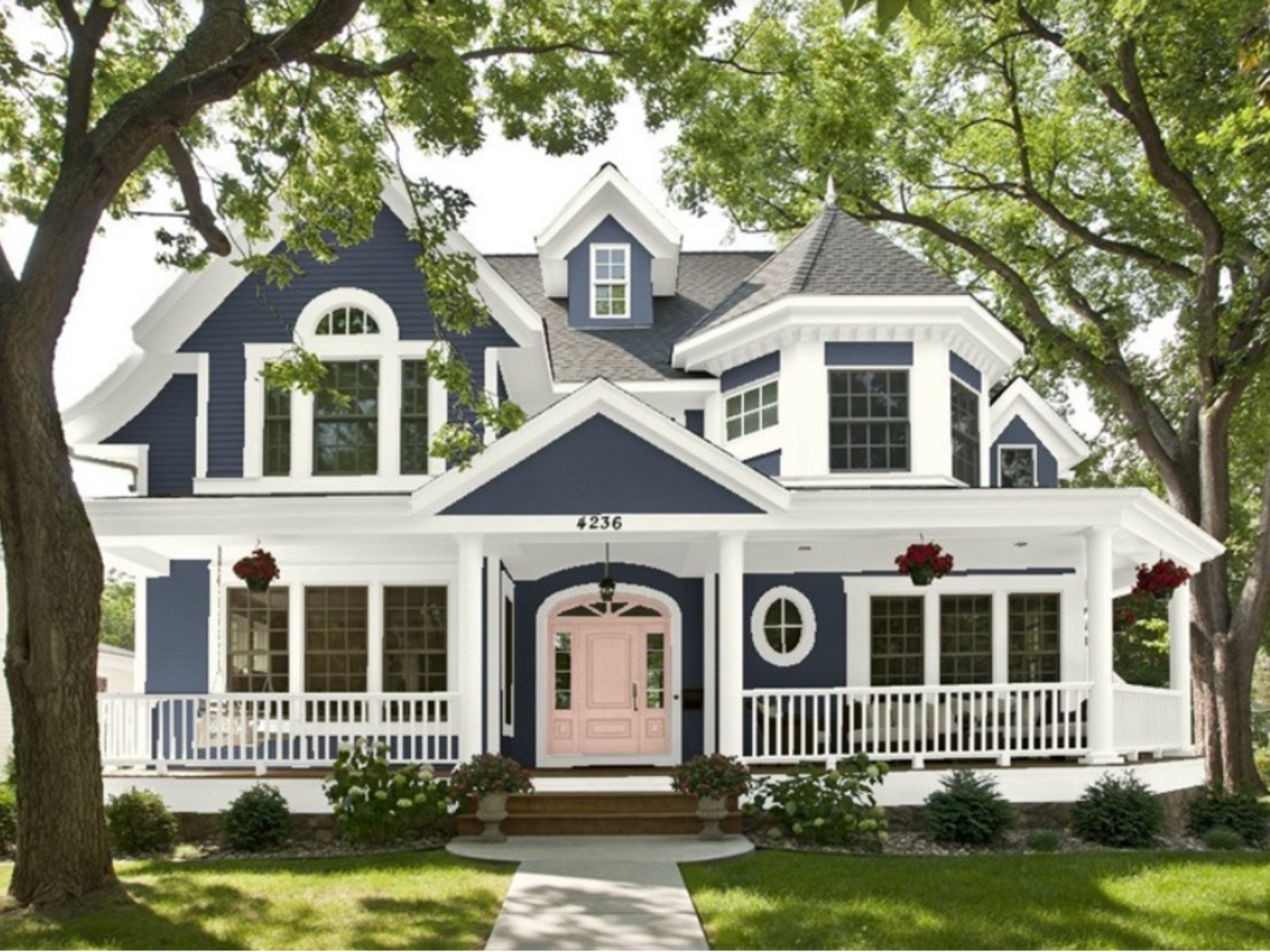 Navy Exterior Paint Color Scheme Blue Exterior Paint Benjamin Moore  Farmhouse Exterior Paint Coastal Exterior Blue Paint Instant Download - Etsy, image size:2700x2024