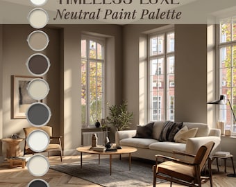 Paleta de pintura Modern Luxe de Benjamin Moore Modern Farmhouse 2026 Esquema de color para paredes interiores Moody Taupe House Remodelación de cocina en tonos neutros cálidos