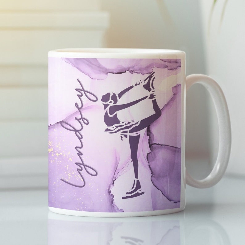 Figure Skating Mug Personalized Figure Skater Gift Coach Figure Skating