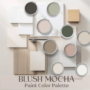 Color Of The Year 2025 Paint Palette Blush Color For Bedroom Mocha Interior Paint Color Kitchen Sage Green Home Color Palette Benjamin Moore