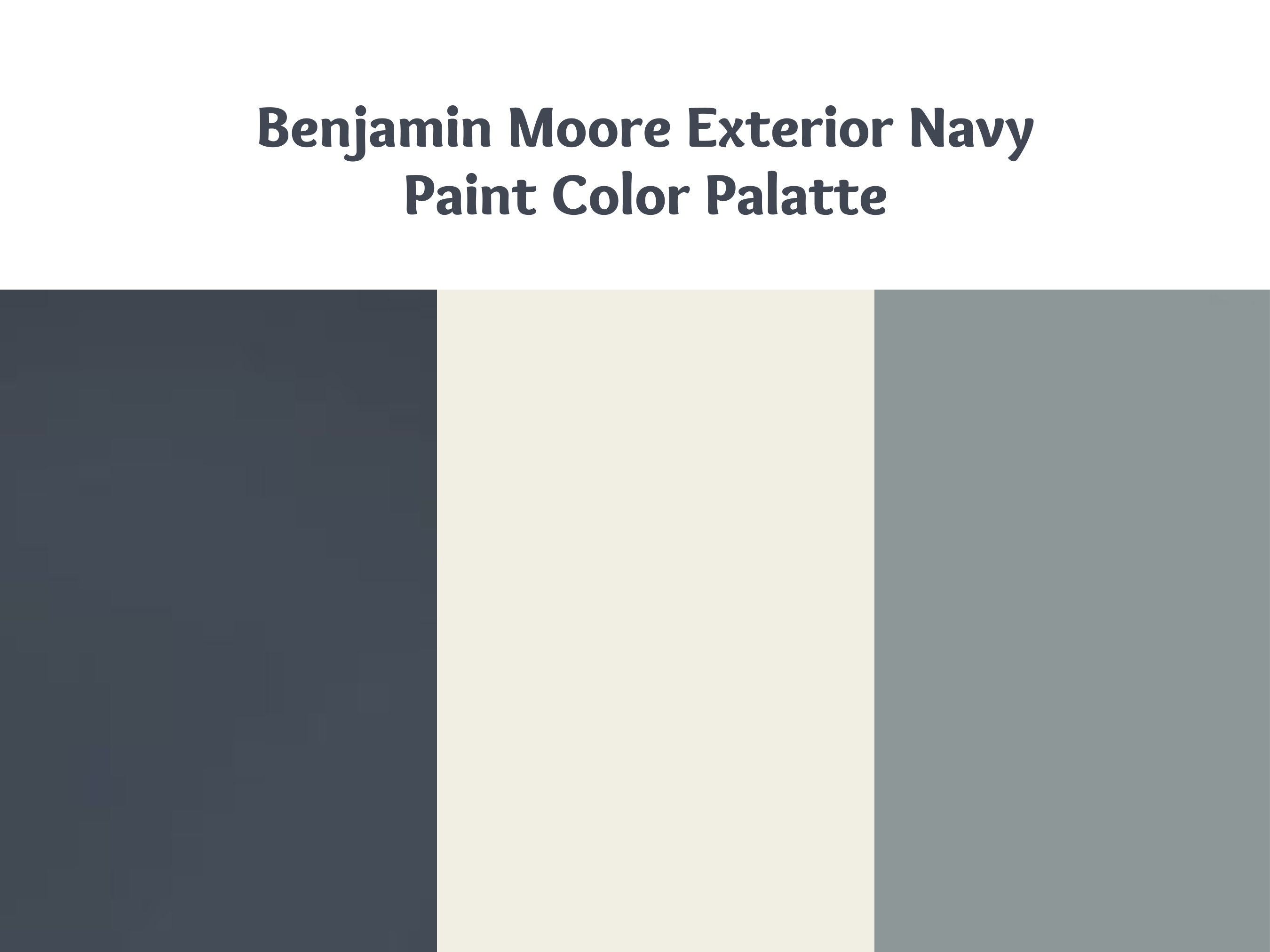 Navy Blue Exterior Paint Color Scheme Blue Exterior House Etsy