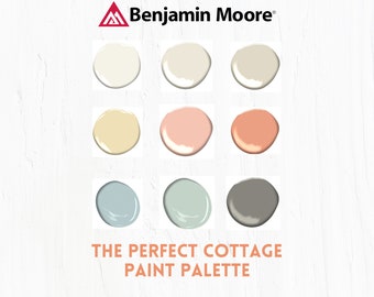 Cottage Paint Colors Benjamin Moore Color Palette Beach Color Palette Coastal Paint Color 2023 Interior House Paint Benjamin Moore Coastal