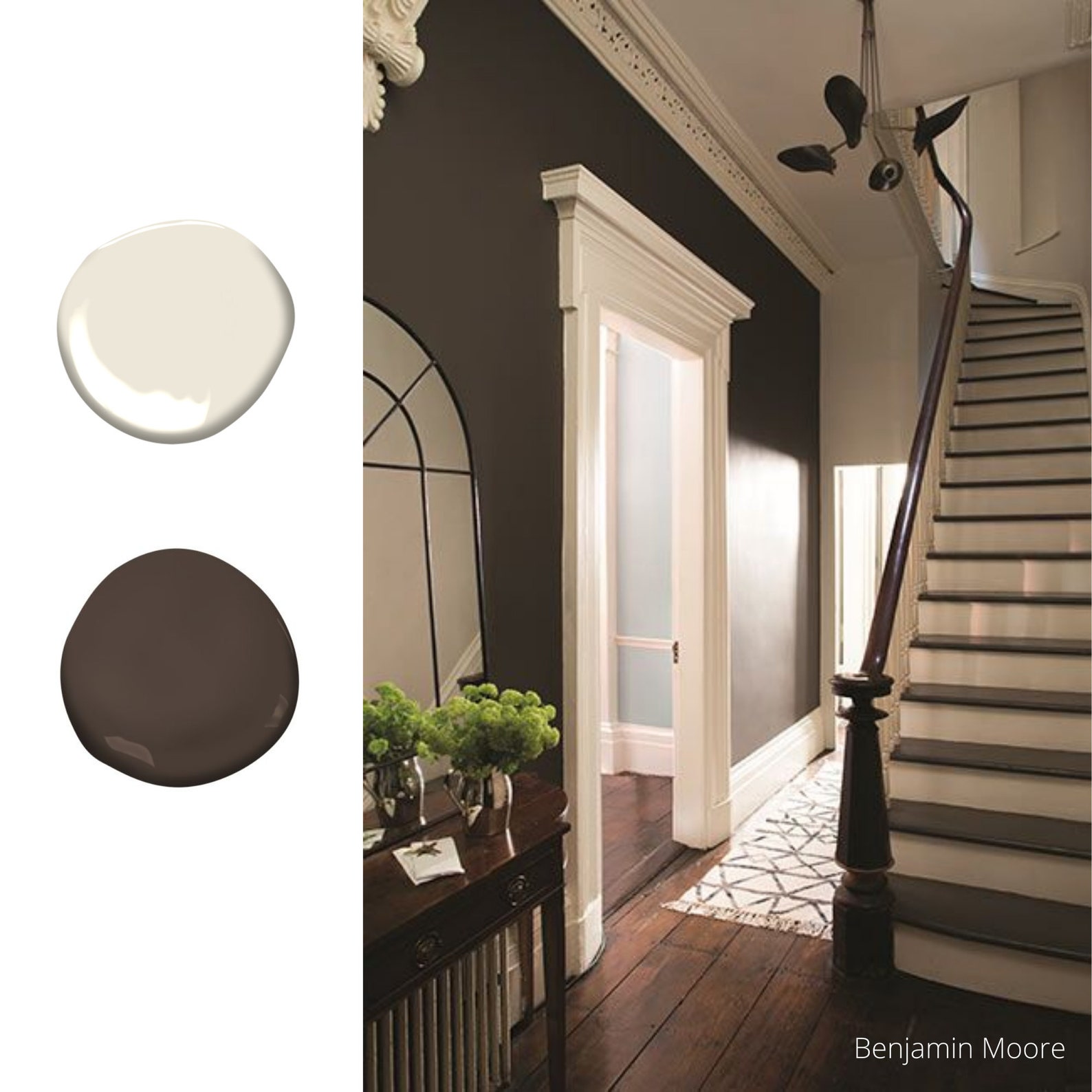 Benjamin Moore Paint Palette Mountain House Interior Paint Color ...