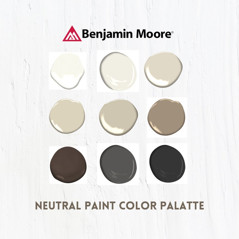 Benjamin Moore Paint Palette Mountain House Interior Paint Color Scheme