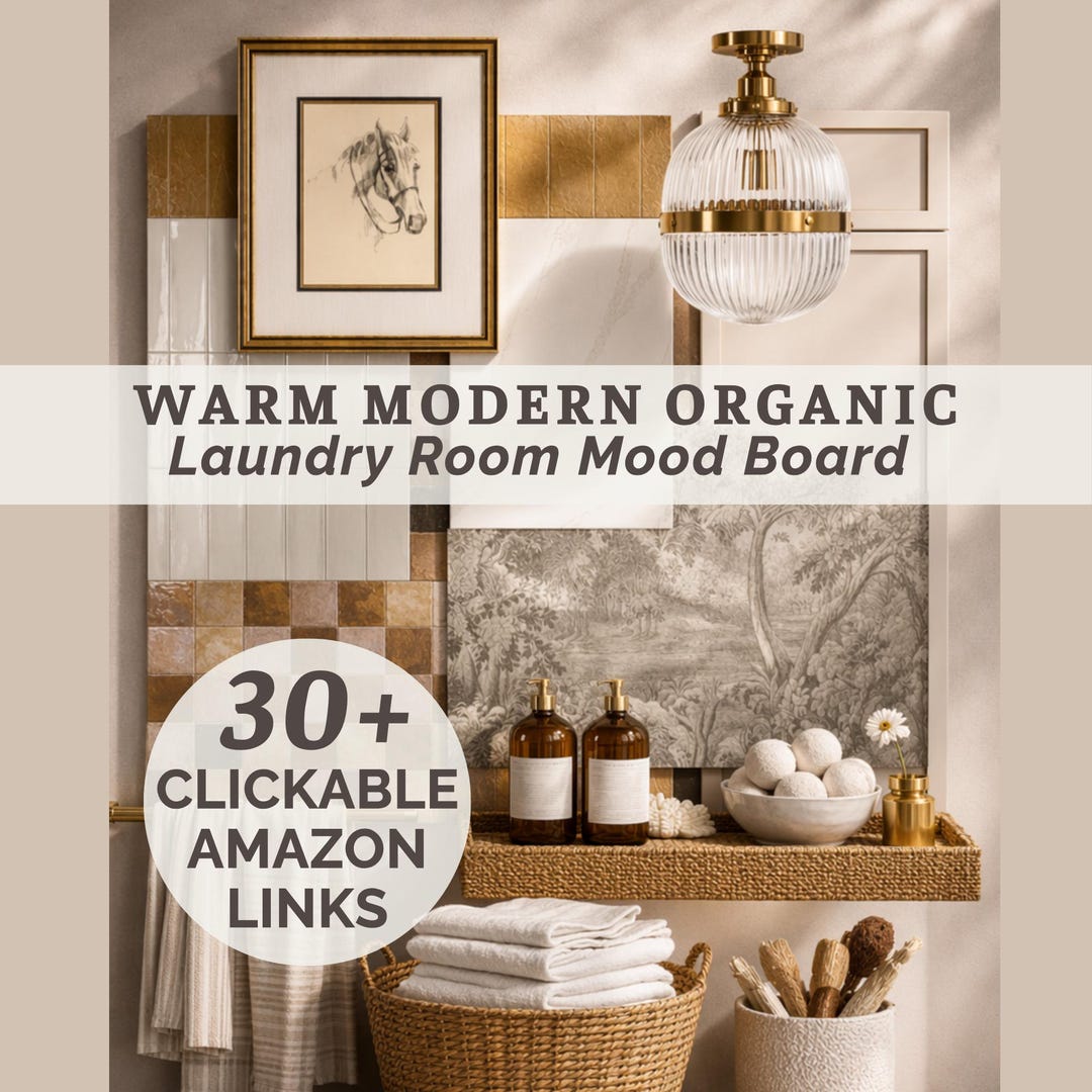 Laundry Room Mood Board Classic Interior Design Trends 2026 Modern ...