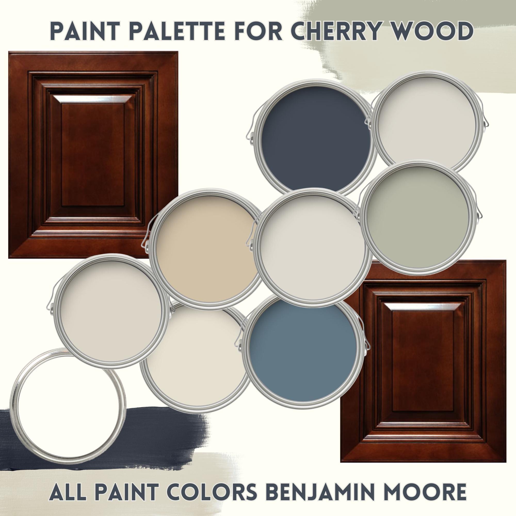 Paint Color Palette For Cherry Wood Cabinets Cherry Kitchen Color Scheme For Cherry Wood Trim Wall Color For Cherry Hardwood Whole Home Reno