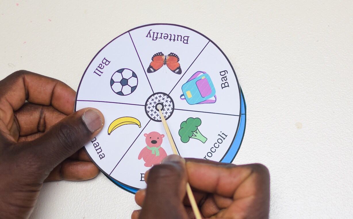 Spinner Abcd Alphabet Spinners. ABC Printable Craft for Toddlers. Preschool ABC ...