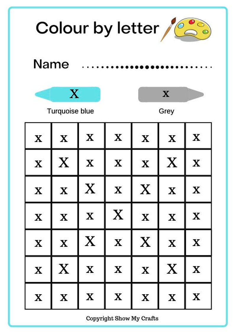 Rivela le lettere nascoste. Lettere nascoste dell'alfabeto. alfabeto prescolare stampabile. Giochi di riconoscimento dell'alfabeto. Colorazione dell'alfabeto nascosto immagine 6