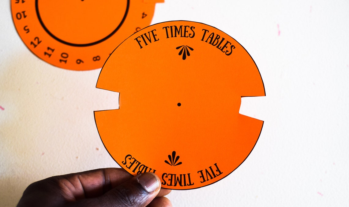 times tables spinners multiplication wheel times table etsy