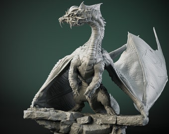 Elder Brine DragonMiniature, DND RPG Miniatures, Board Game Gifts And Accessories, Perfect Gift For Dungeon Master