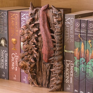 Coin lecture Mimic, étagère décorative en forme de monstre imprimée en 3D, cadeau Donjons et Dragons