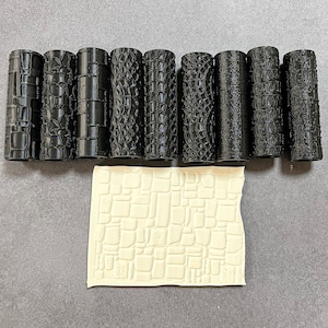 Texture Roller Rolling Pin Make DnD Terrain Dungeons and Dragons, D&D, Pathfinder, Wargaming, 28mm 32mm Minis