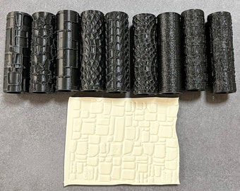 Texture Roller Rolling Pin Make DnD Terrain Dungeons and Dragons, D&D, Pathfinder, Wargaming, 28mm 32mm Minis