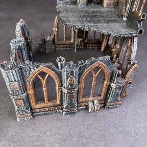 Architecture gothique Warhammer Terrain Donjons & Dragons RPG Impression 3D Livraison gratuite