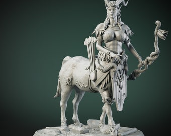 Centaur Miniature, Fantasy Miniatures For Tabletop Games | Dungeons And Dragons | Pathfinder | Wargames