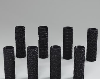 Texture Roller Pin For Clay/Foam Polymer, DnD Terrain Building, Dungeons and Dragons, D&D, Pathfinder, Wargaming, 28mm/32mm Terrain