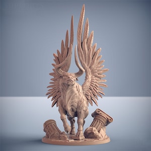 Knossus Sacred Bull - Order of the Labyrinth Epic Beast | DnD Miniatures | Pathfinder | D&D Wargame | Dragon and Dungeon | Free Shipping