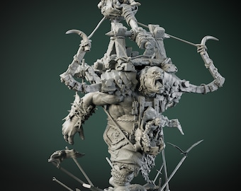 Ogre Fantasy Miniatures For Tabletop Games | Dungeons And Dragons | Pathfinder | Wargames