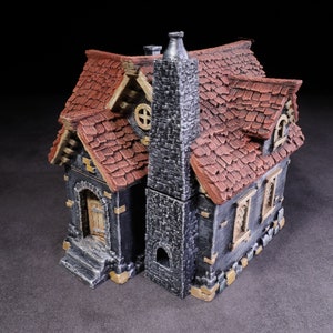 DND Terrain Blacksmith Tavern Miniature for Dungeons And Dragons, DND, Pathfinder, Tabletop Games, RPGs, Role Playing Games