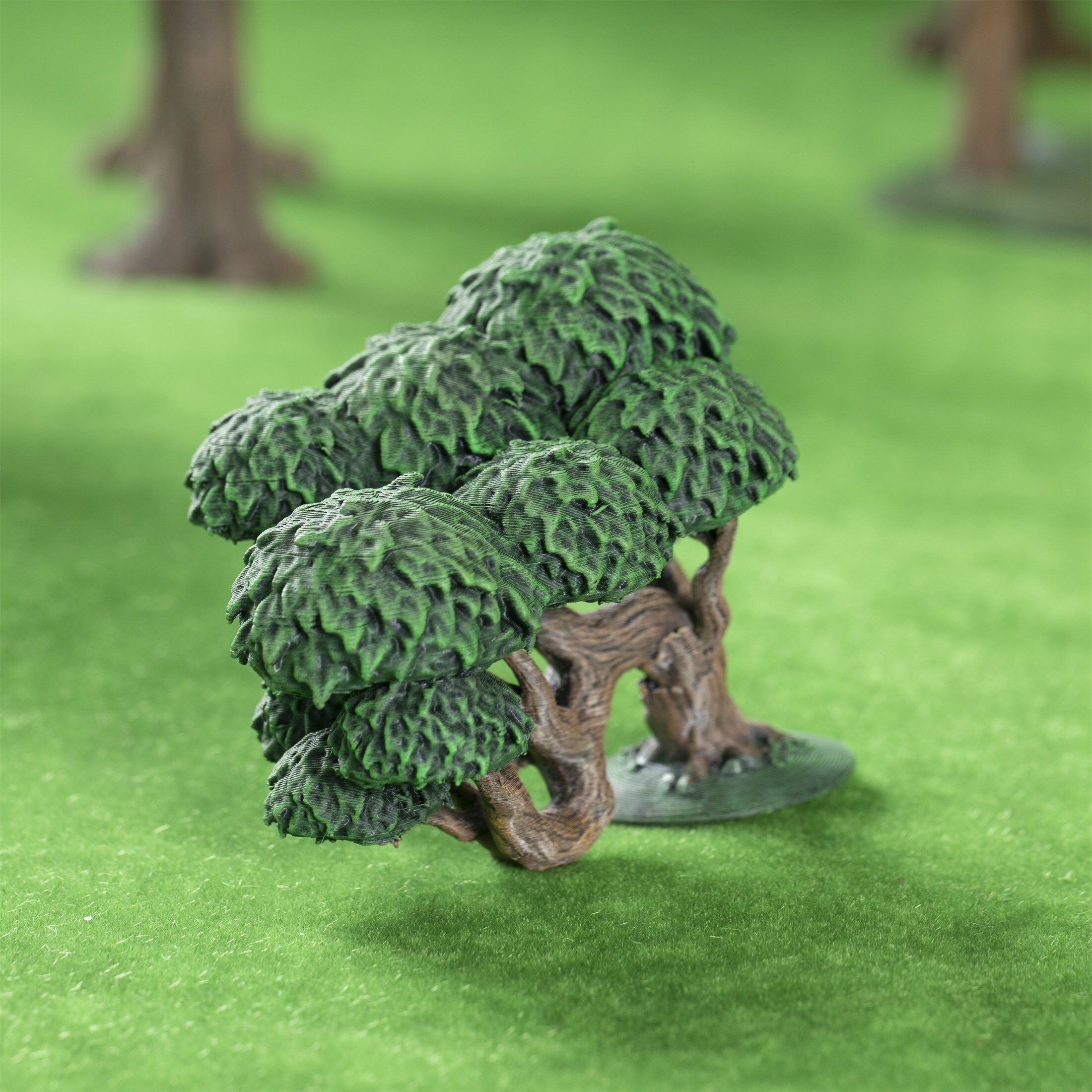 3D Printed Tree DND Miniature Scatter Terrain Tabletop - Etsy